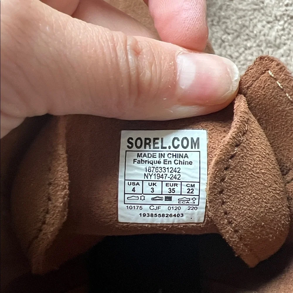 Sorel Joan of Arctic Wedge II Men's Suede Lace-Up Ankle Boots